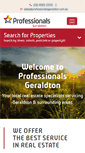 Mobile Screenshot of professionalsgeraldton.com.au